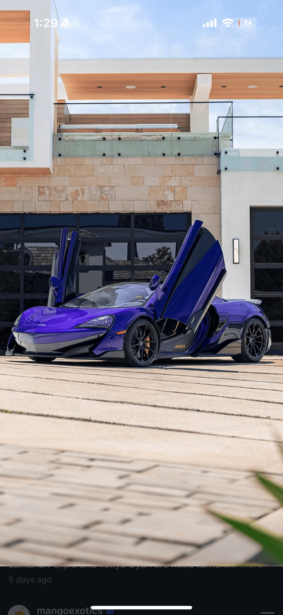 McLaren 600LT MSO Spyder